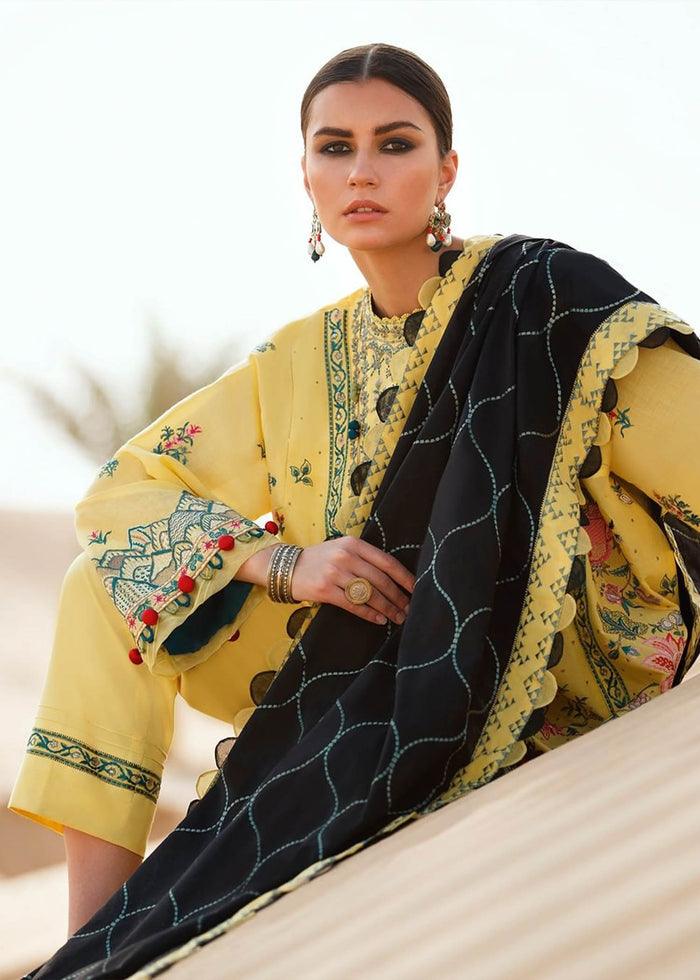 ZAHA SS Lawn'22 D-TALAYEH - Mohsin Saeed Fabrics