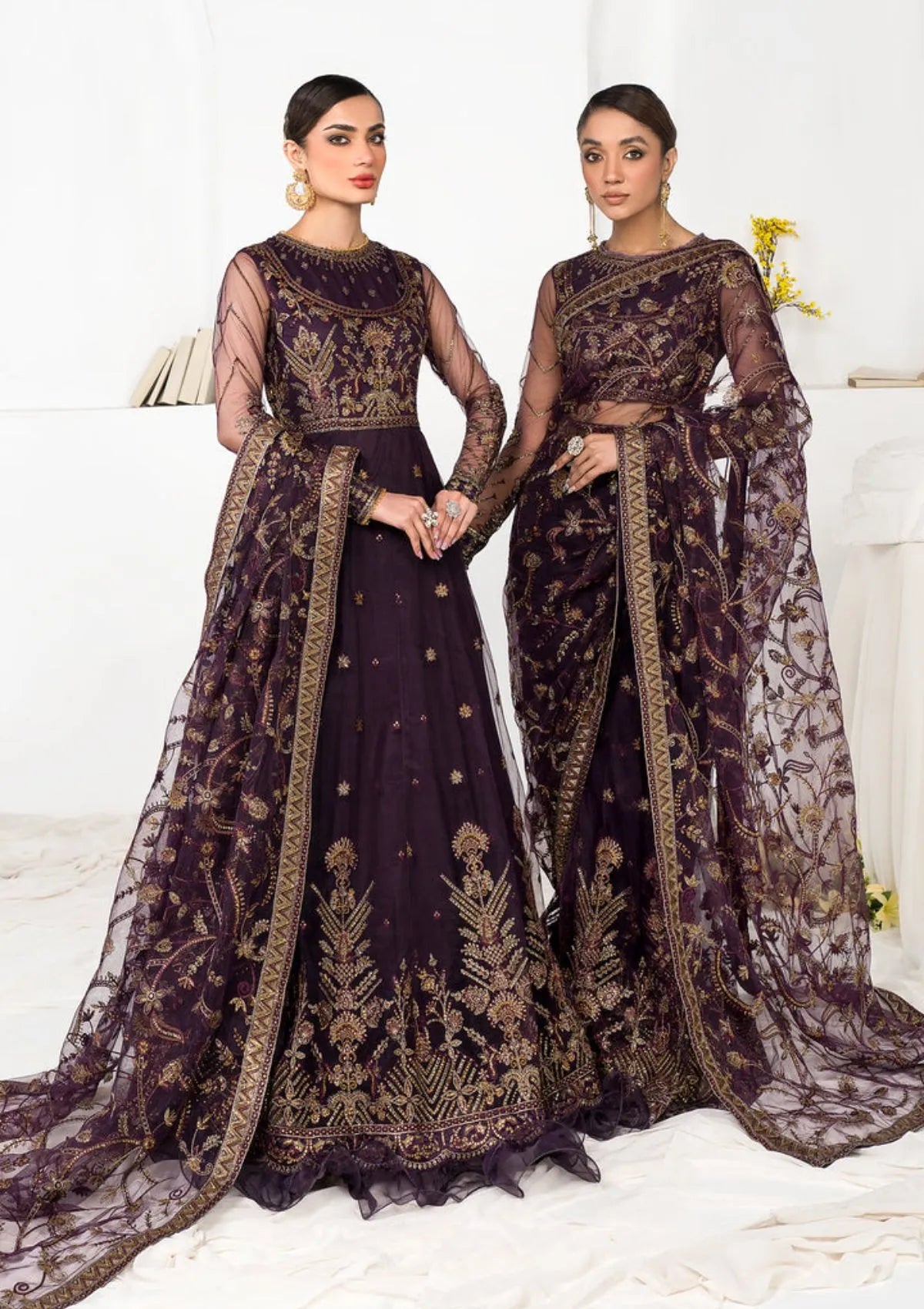 Zarif La Celeste Luxury Formals'23 ZLC-06 (LAVENDER) - Mohsin Saeed Fabrics