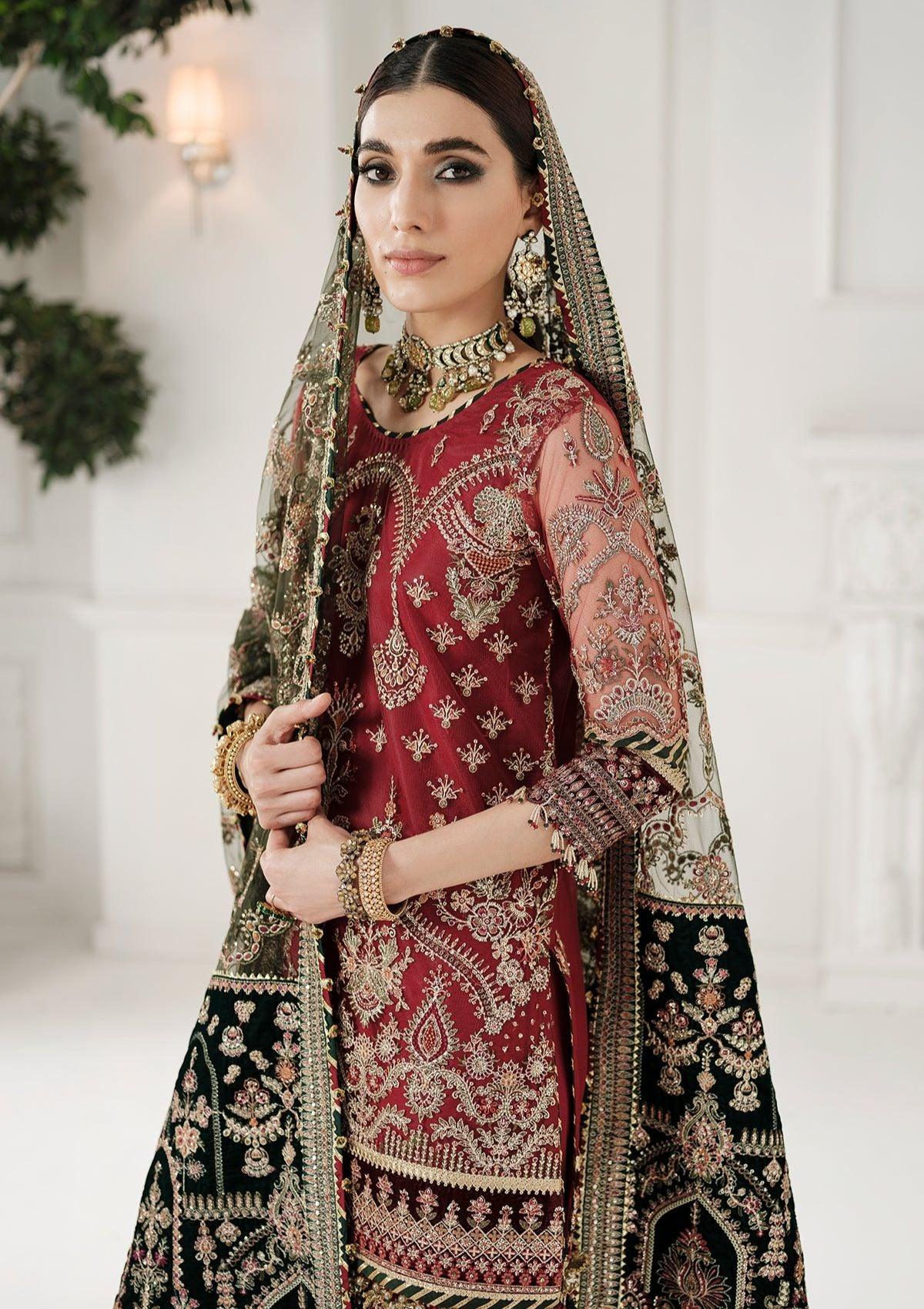 Baroque Chantelle Emb Net '22 CH10-07 - Mohsin Saeed Fabrics