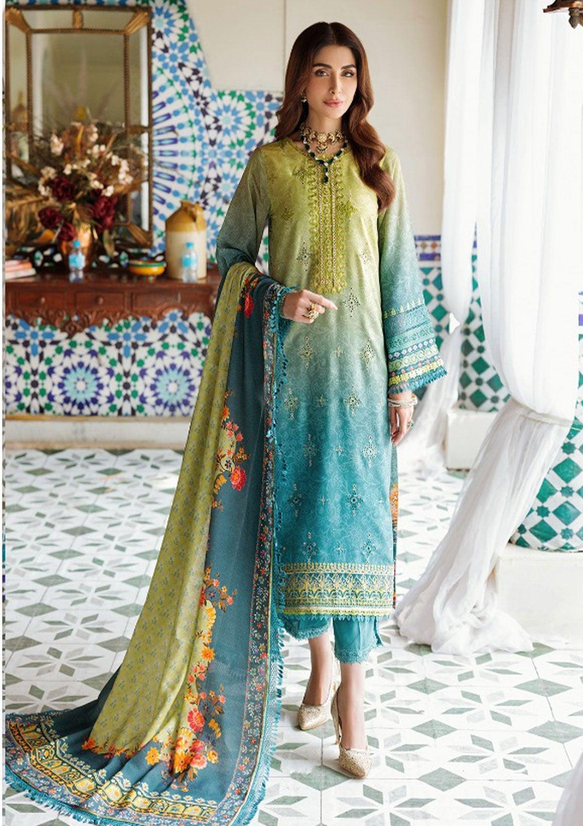 Noor-by-Saadia-Asad-winter-Embroidered-&-Printed-Dress-is-available-at-Mohsin-Saeed-Fabrics-Online-Shopping--