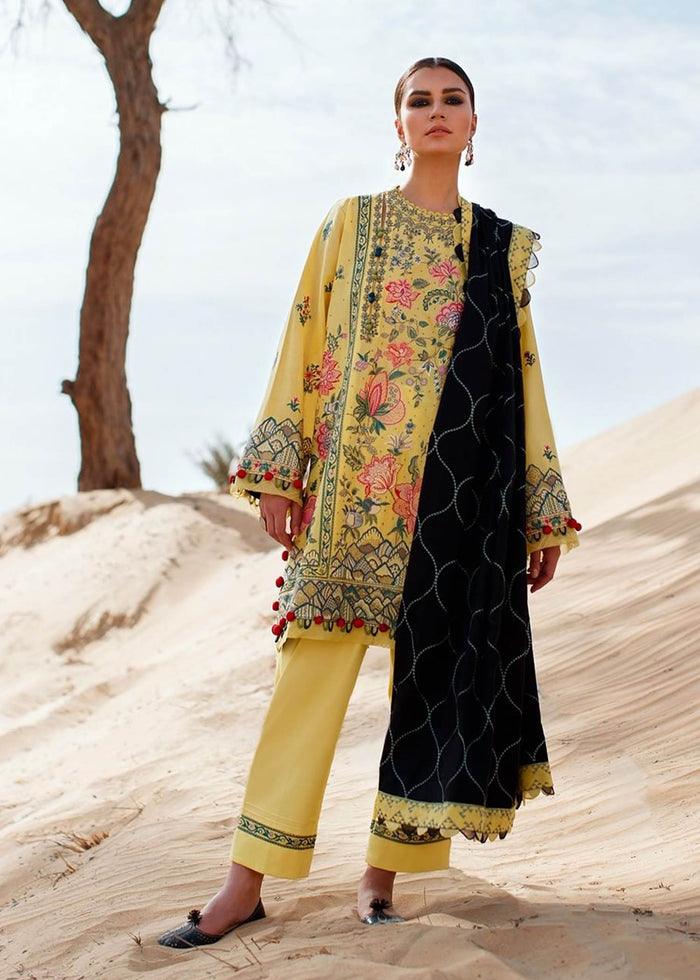 ZAHA SS Lawn'22 D-TALAYEH - Mohsin Saeed Fabrics