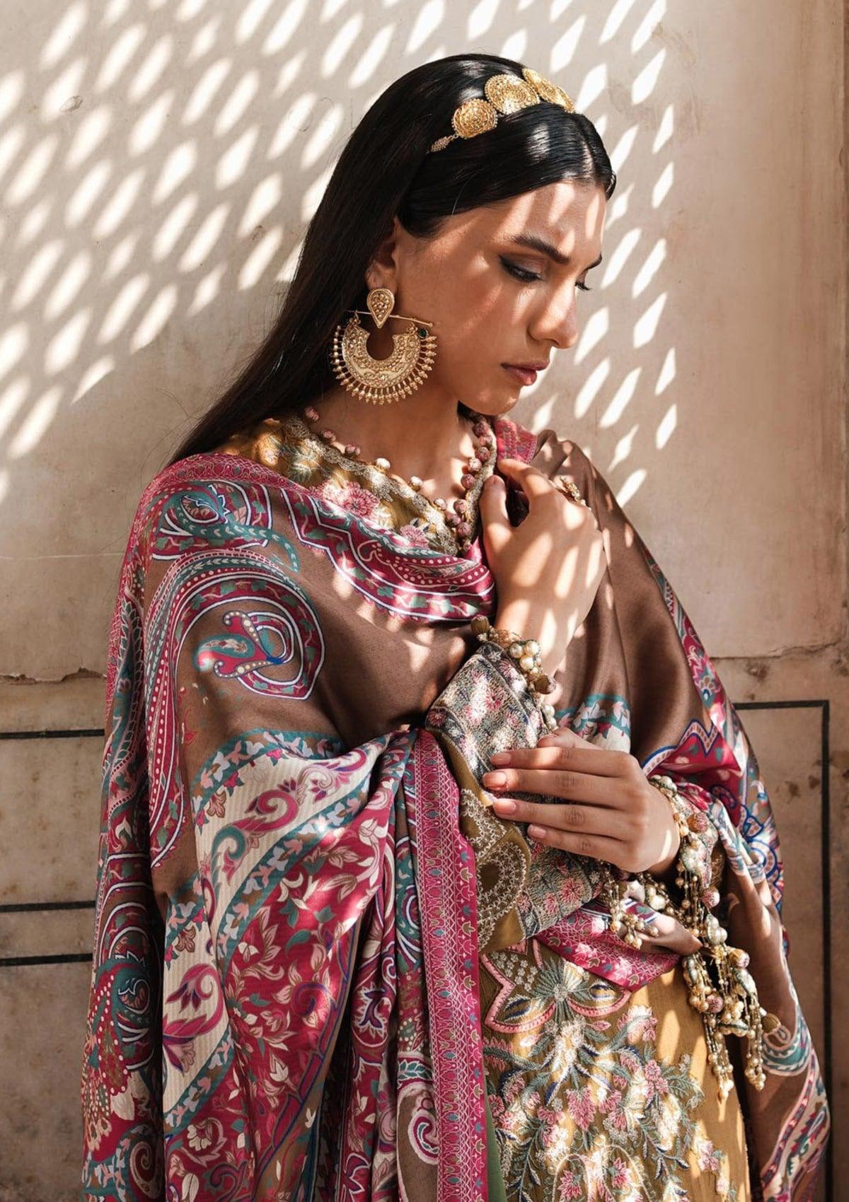 Sana Safinaz Luxury Winter'22 SS-06B is available at Mohsin Saeed Fabrics online shop All the top women brands in pakistan such as Freesia, Maria b, Zara Shahjahan, Asim Jofa, Zaha, Elan, Crimson, Sobia Nazir, Maryam n Maria, Hussain Rehar, Marjjan, johra, Shaista