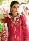 Manara x Kahf Luxury Lawn'22 KML-07-GUL E LALA - Mohsin Saeed Fabrics