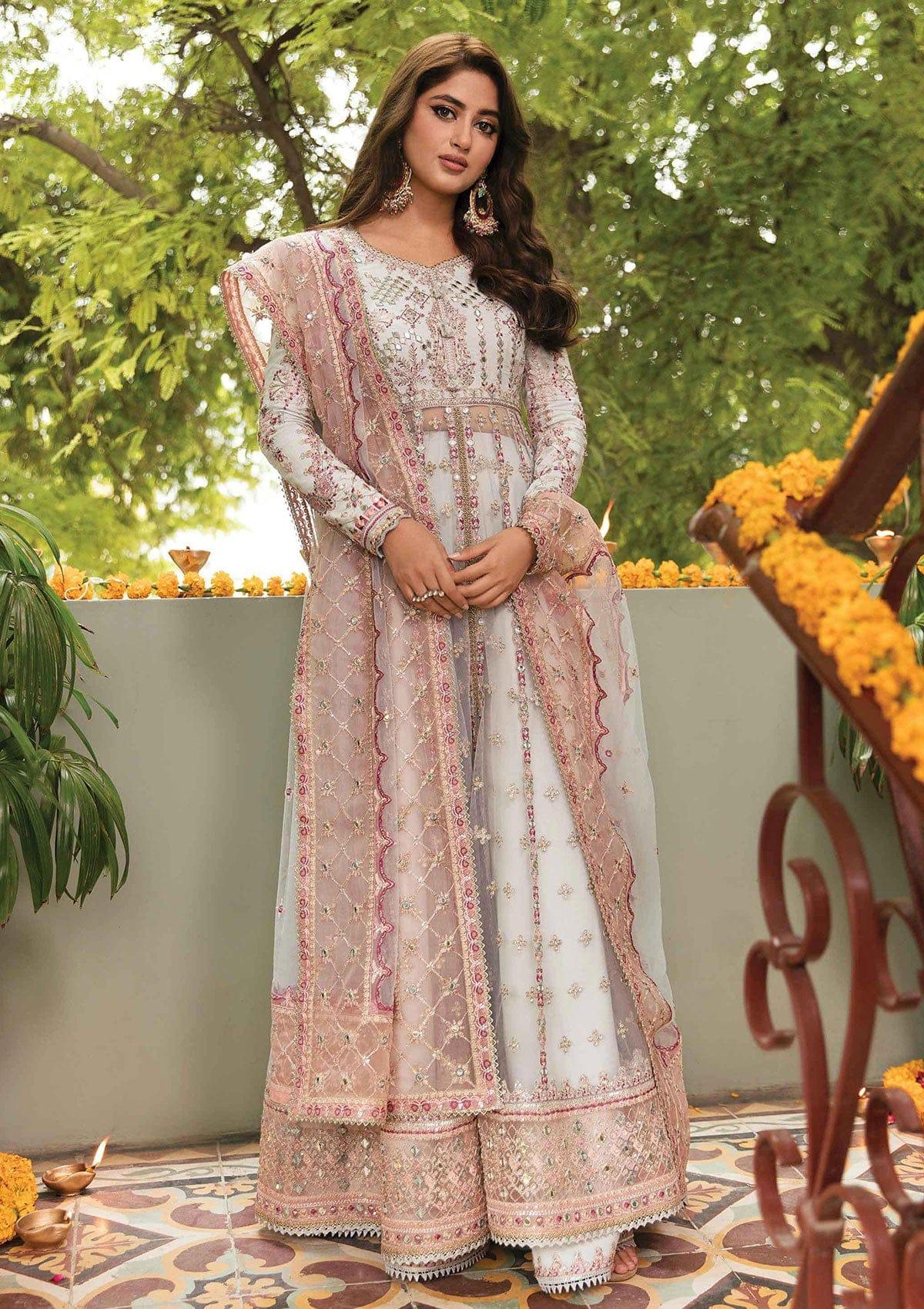 Khaab by Qalamkar formal & Wedding Collections available at mohsin saeed Fabrics online store. 