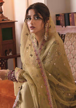  Qalamkar Khaab V02 Festive Formal'22 NF-02 Zenia is available at Mohsin Saeed Fabrics online shop All the top women brands in pakistan such as Freesia, Maria b, Zara Shahjahan, Asim Jofa, Zaha, Elan, Crimson, Sobia Nazir, Maryam n Maria, Hussain Rehar, Marjjan, Anaya by Kiran Chaudhary, johra, Shaista, farah talib aziz and Gul Ahmed. 