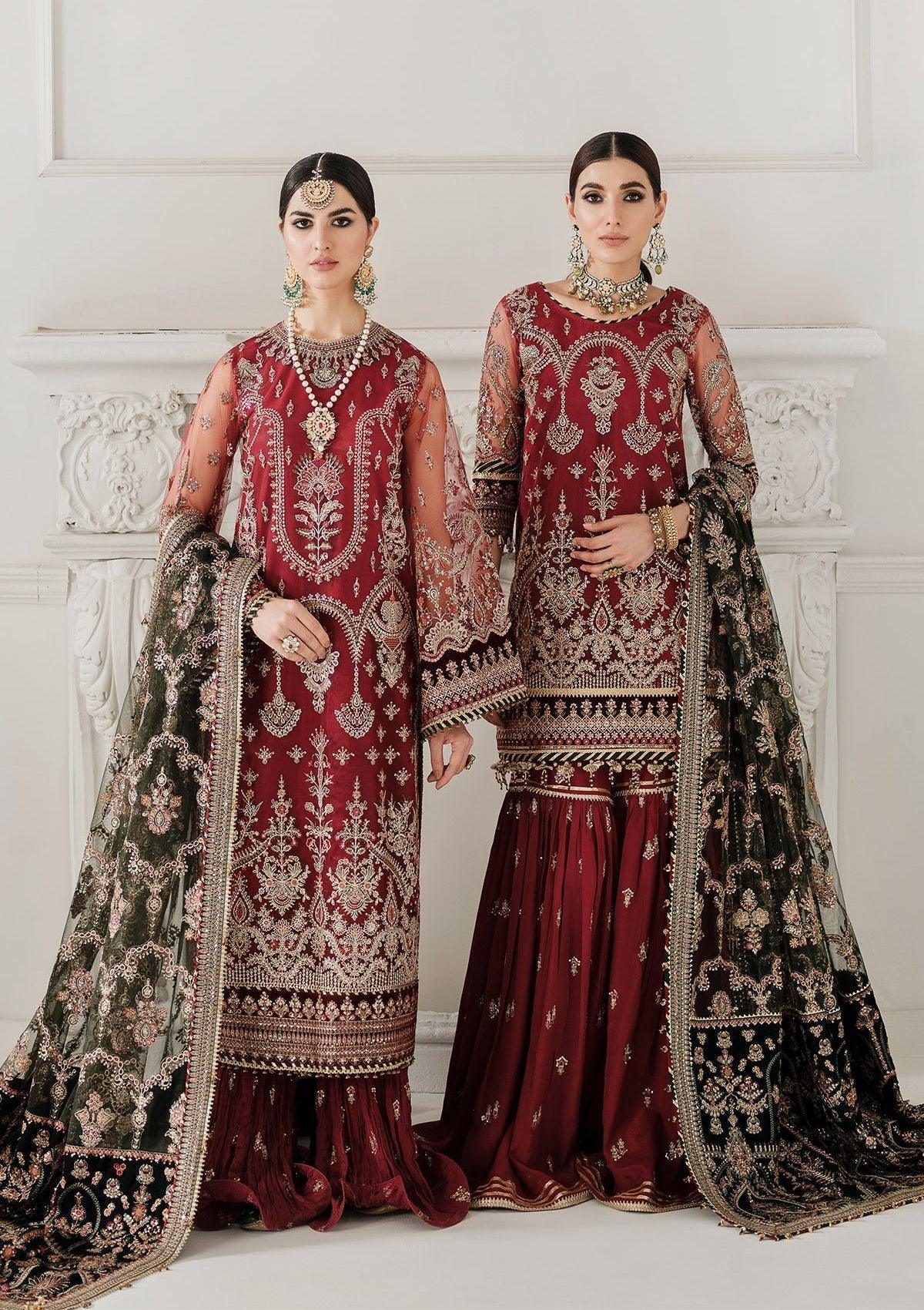 Baroque Chantelle Emb Net '22 CH10-07 - Mohsin Saeed Fabrics