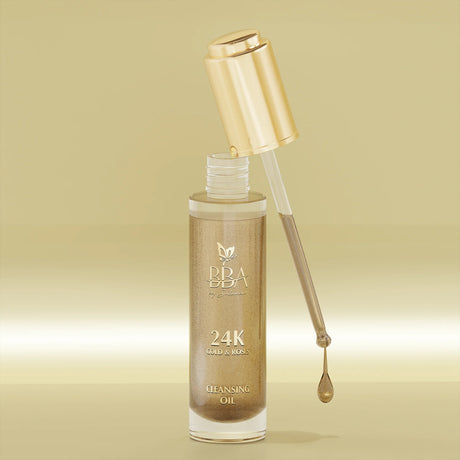 24K GOLD & ROSES CLEANSING OIL - Mohsin Saeed Fabrics