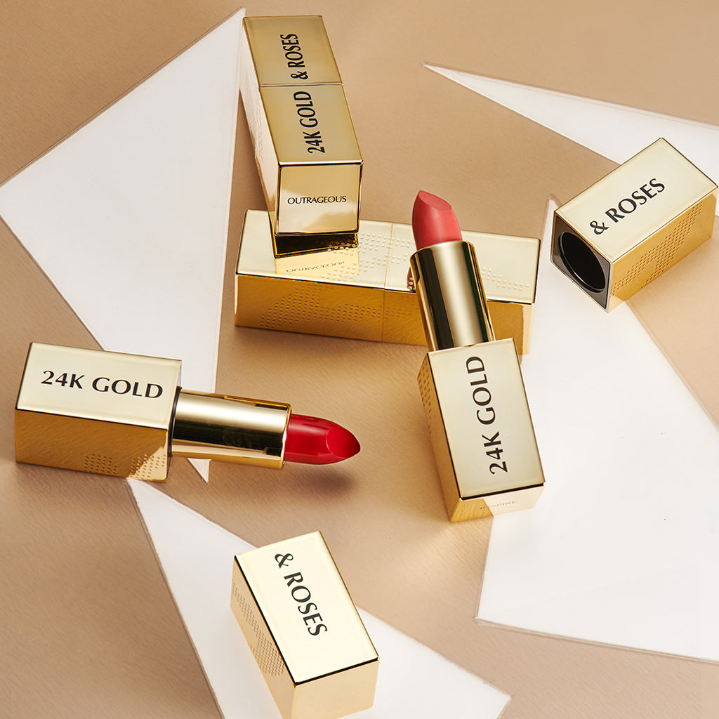 24K GOLD & ROSES V.02 LUSTRE LIPSTICK