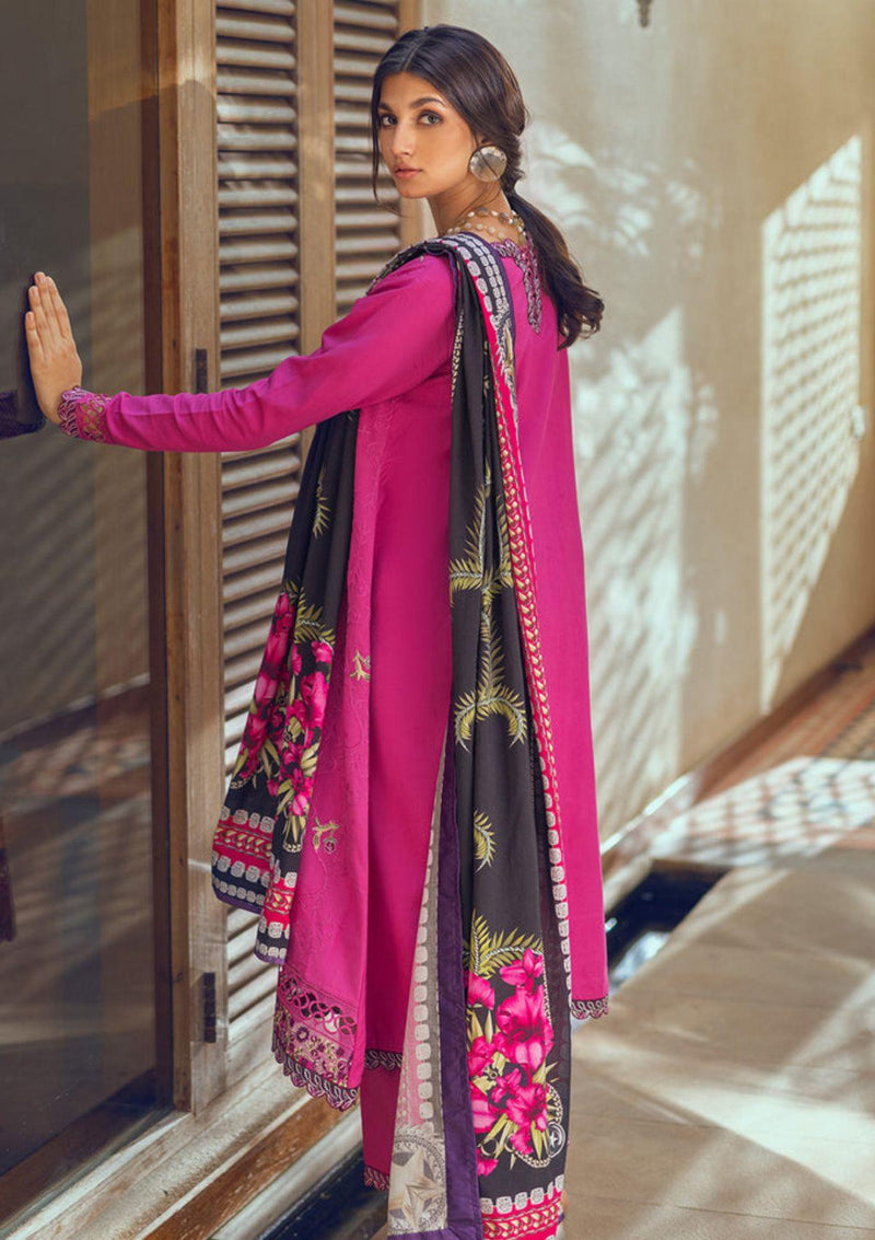 Roheenaz Luxury Winter'22-8B SARA is available at Mohsin Saeed Fabrics online shop All the top women brands in pakistan such as Freesia, Maria b, Zara Shahjahan, Asim Jofa, Zaha, Elan, Crimson, Sobia Nazir, Maryam n Maria, Hussain Rehar, Marjjan, Anaya by Kiran Chaudhary, johra, Shaista, farah talib aziz and Gul Ahmed. 