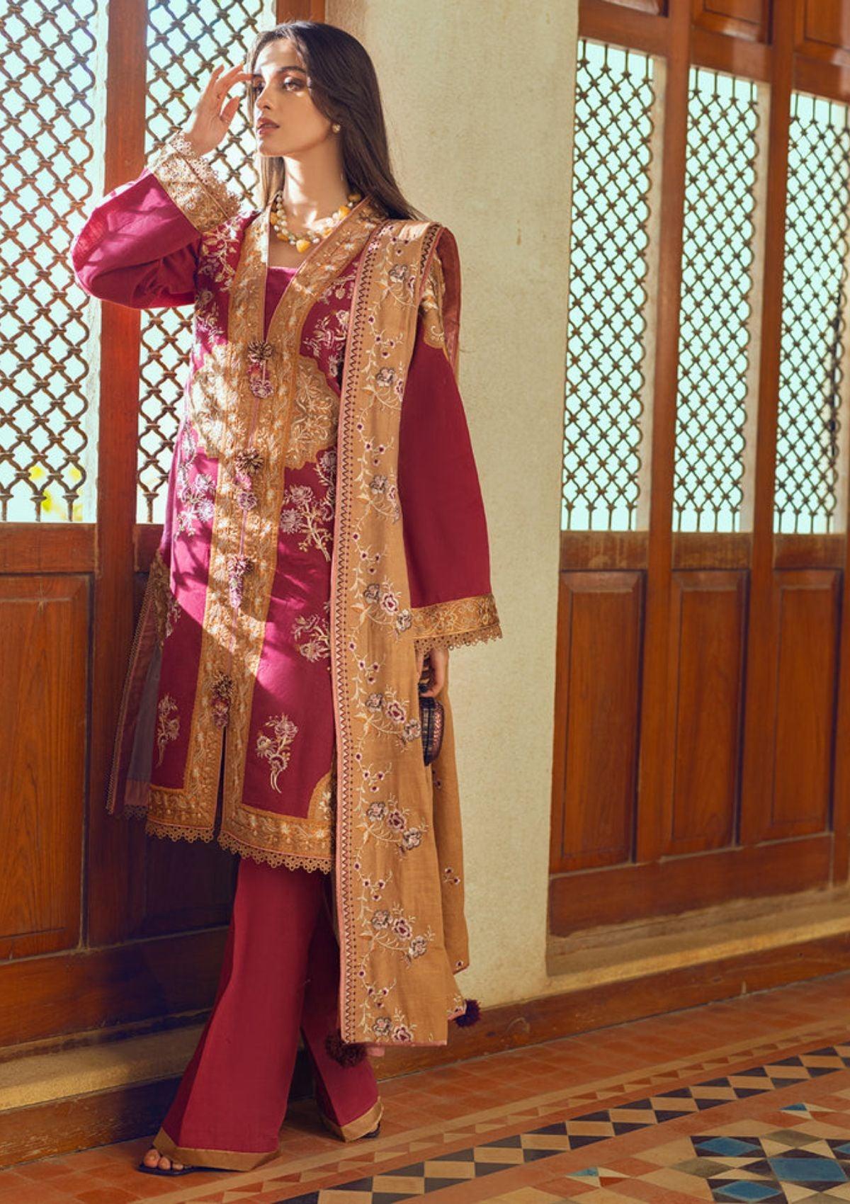 Roheenaz Luxury Winter'22-5A DANEEN is available at Mohsin Saeed Fabrics online shop All the top women brands in pakistan such as Freesia, Maria b, Zara Shahjahan, Asim Jofa, Zaha, Elan, Crimson, Sobia Nazir, Maryam n Maria, Hussain Rehar, Marjjan, Anaya by Kiran Chaudhary, johra, Shaista, farah talib aziz and Gul Ahmed. 