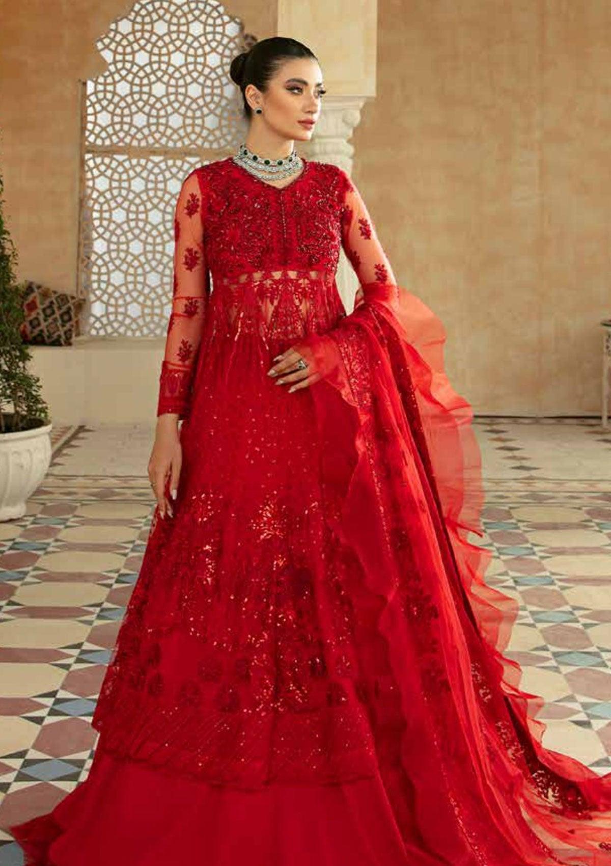 Maryum Hussain formal & Wedding Collections available at mohsin saeed Fabrics online store. 