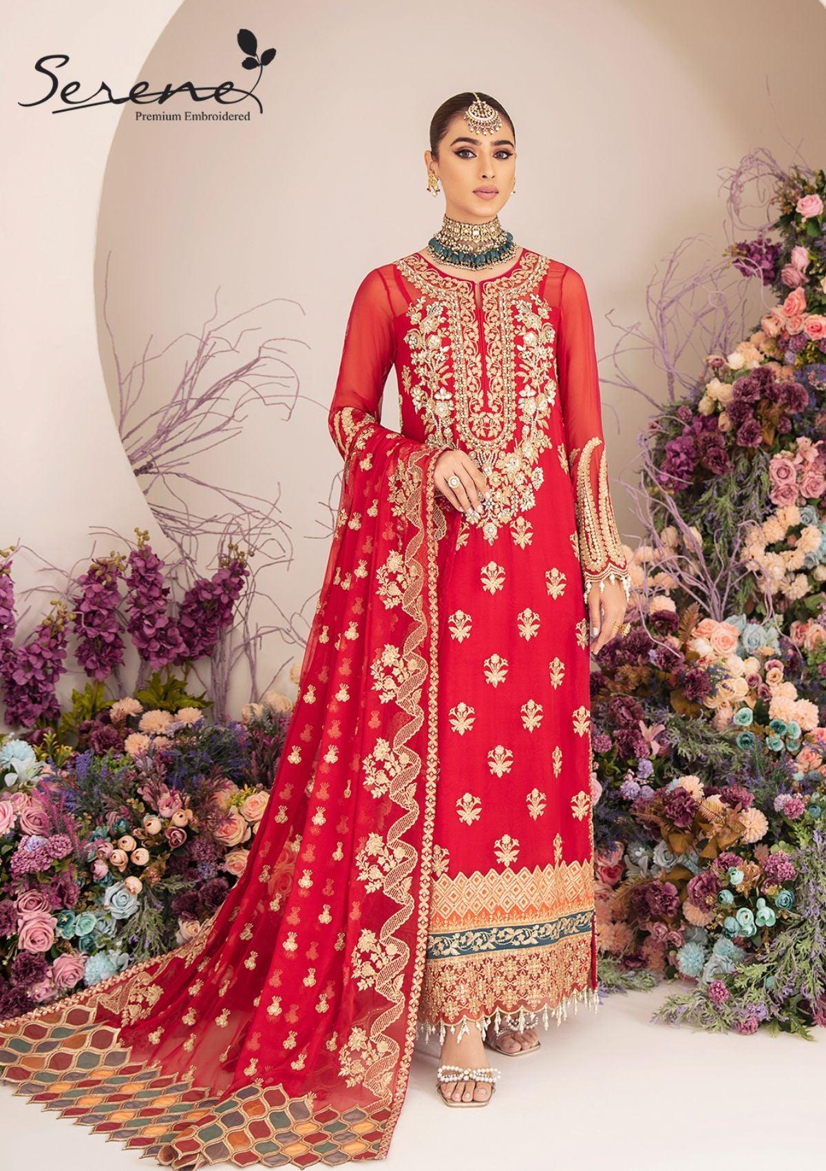 serene formal & Wedding Collections available at mohsin saeed Fabrics online store. 