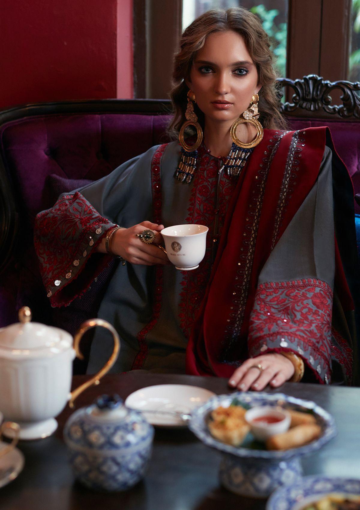 ZAHA Winter'22 ZW-14 (NEHIR) - Mohsin Saeed Fabrics