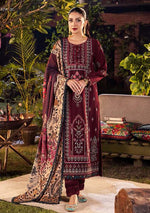 Asim Jofa Asra Winter Printed Shawl'22  AJW-20 - Mohsin Saeed Fabrics