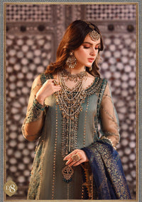 Maria b Mbroidered Wedding Edition'22 MBD-08 - Mohsin Saeed Fabrics