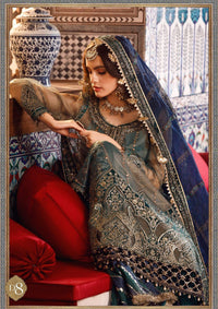Maria b Mbroidered Wedding Edition'22 MBD-08 - Mohsin Saeed Fabrics