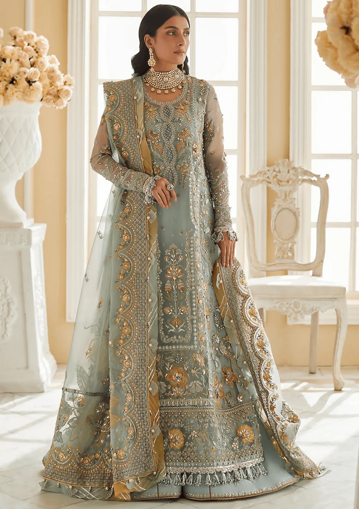 Elan Wedding Festive'23 EC-01(Esme) is available at Mohsin Saeed Fabrics. ✓ shop all the top women clothing brands in pakistan ✓ Best Price and Offers ✓ Free Shipping ✓ Cash on Delivery ✓ formal & Wedding Collections 
