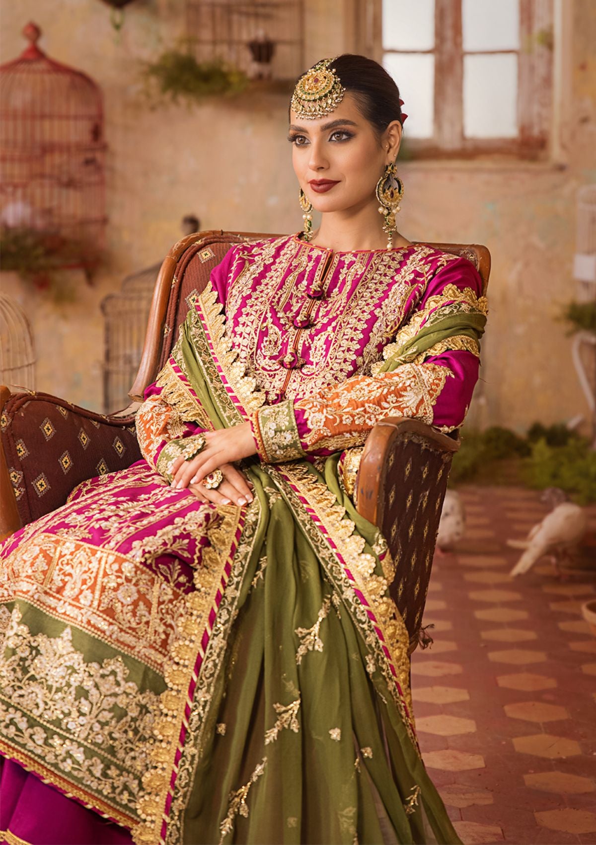 Asim Jofa RUNG Eid Luxury Lawn’23 AJLR-02 - Mohsin Saeed Fabrics