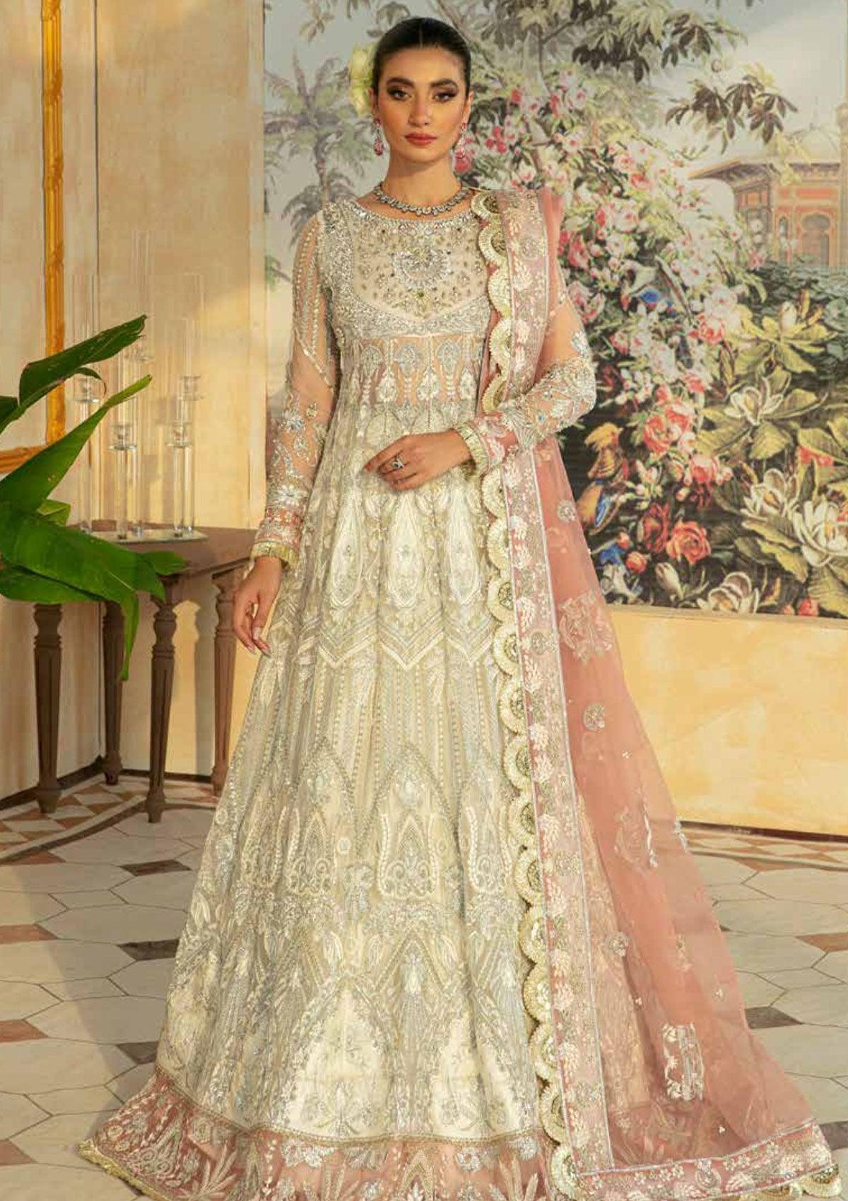 Maryam Hussain Marwa Festive'22 04-NOORBANO is available at Mohsin Saeed Fabrics online shop All the top women brands in pakistan such as Freesia, Maria b, Zara Shahjahan, Asim Jofa, Zaha, Elan, Crimson, Sobia Nazir, Maryam n Maria, Hussain Rehar, Marjjan, Anaya by Kiran Chaudhary, johra, farah talib aziz and Gul Ahmed. 