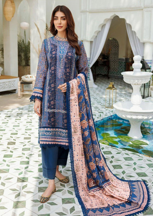 Noor-by-Saadia-Asad-winter-Embroidered-&-Printed-Dress-is-available-at-Mohsin-Saeed-Fabrics-Online-Shopping--