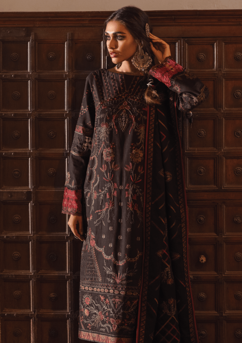 Iznik Riwayat Luxury Winter'22 RC-06 VASL is available at Mohsin Saeed Fabrics online shop All the top women brands in pakistan