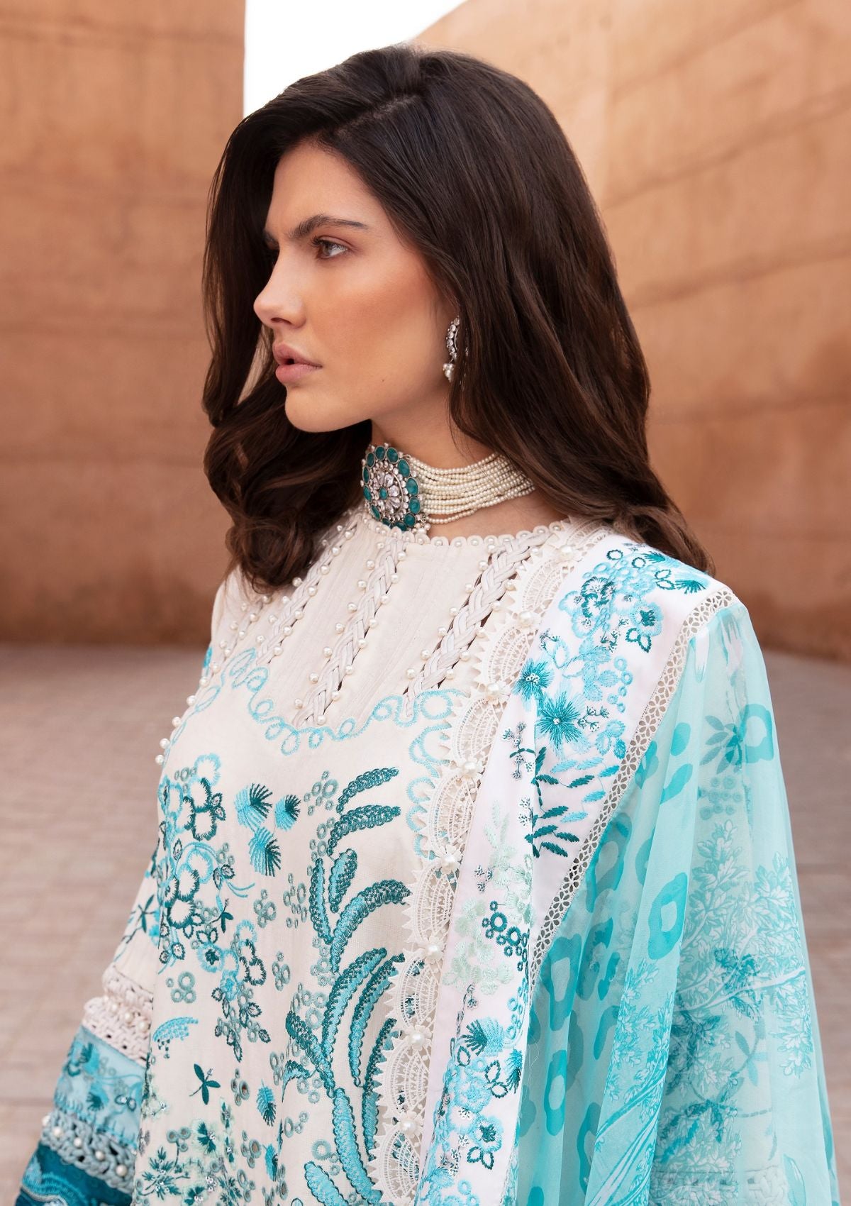 Republic Amaani Eid Lawn'23 D6-B (Tilila) - Mohsin Saeed Fabrics