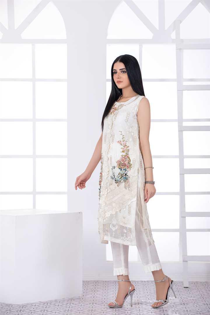 Panache by Mona Emb RTW KURTI-157 KOEL - Mohsin Saeed Fabrics