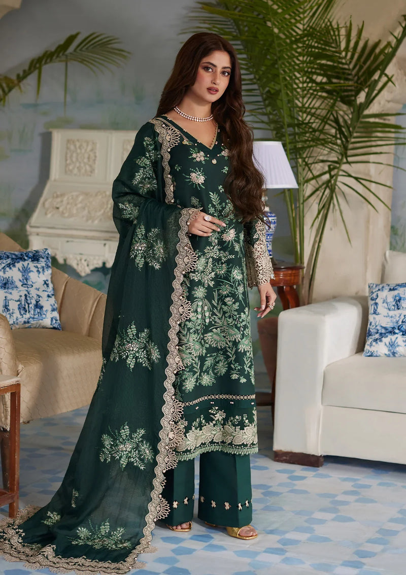 Elaf Eid Edit Lawn'24 ELE-07 ZARIA - Mohsin Saeed Fabrics