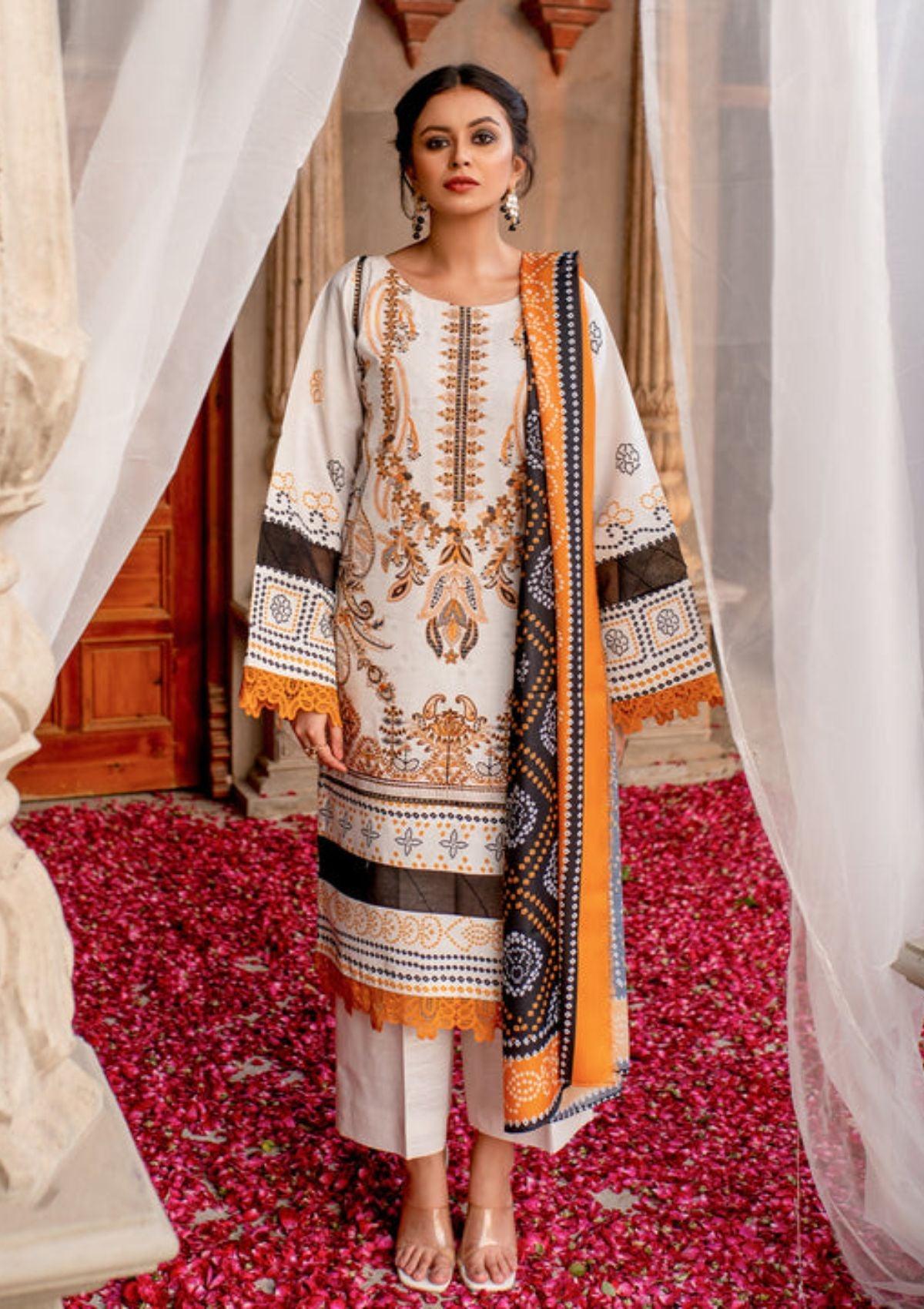 Bin-ilyas-winter-Embroidered-&-Printed-Dress-is-available-at-Mohsin-Saeed-Fabrics-Online-Shopping--