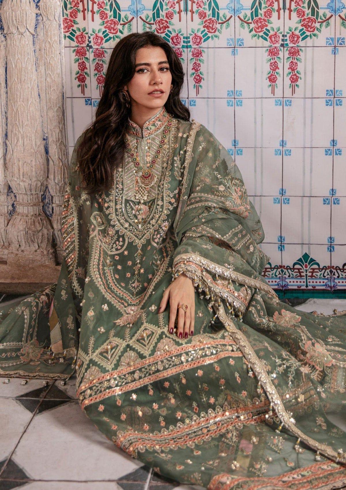 Zarlish formals & Wedding Collections available at mohsin saeed Fabrics online store. 