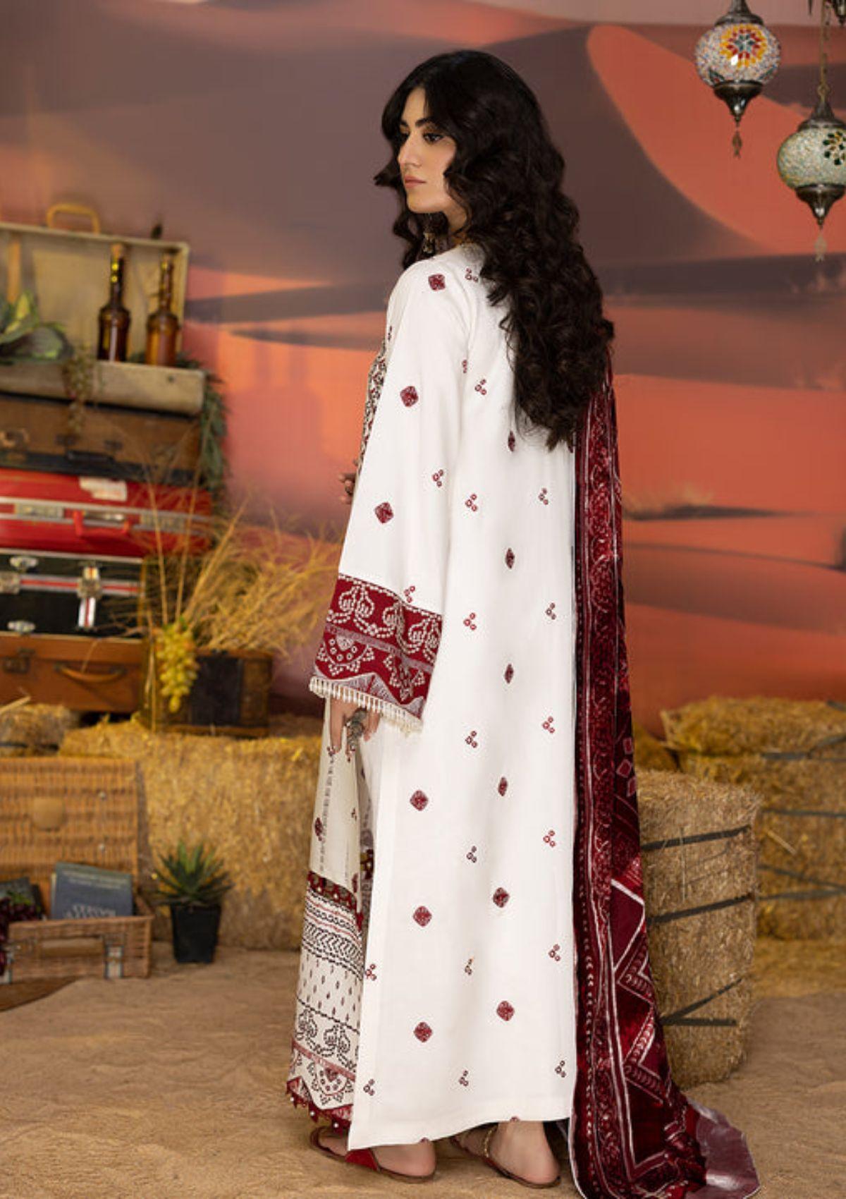 Bin ilyas Esha Eshal Winter Vol-01'22 D-806A is available at Mohsin Saeed Fabrics online shop All the top women brands in pakistan