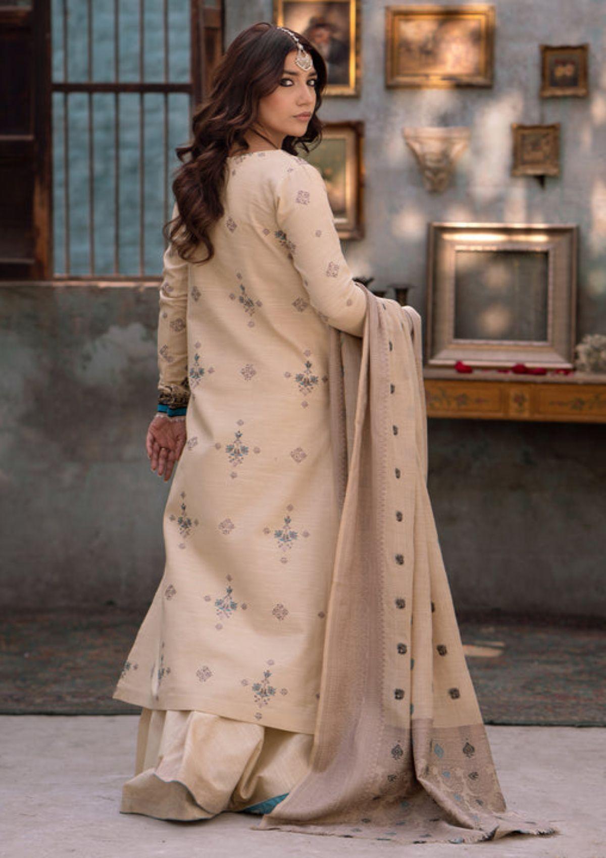 Bin Ilyas Esha Eshal Winter Vol-02'22 D-811A - Mohsin Saeed Fabrics