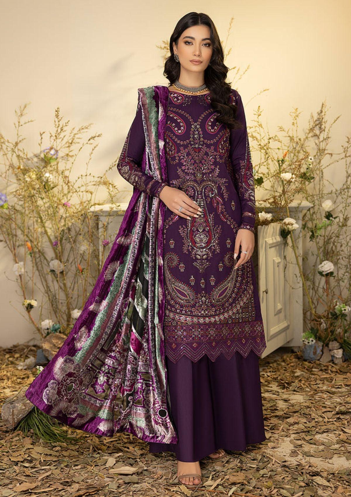 Bin Ilyas Esha Eshal Vol-03'22 D-821A - Mohsin Saeed Fabrics