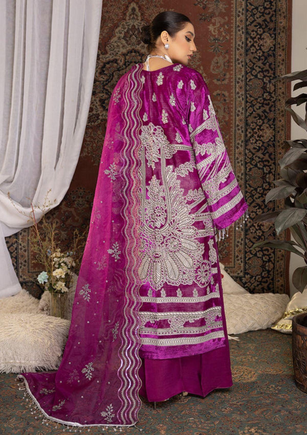 Bin Ilyas Esha Eshal Vol-03'22 D-826B - Mohsin Saeed Fabrics
