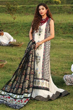CR'21-8A Ivory - Mohsin Saeed Fabrics