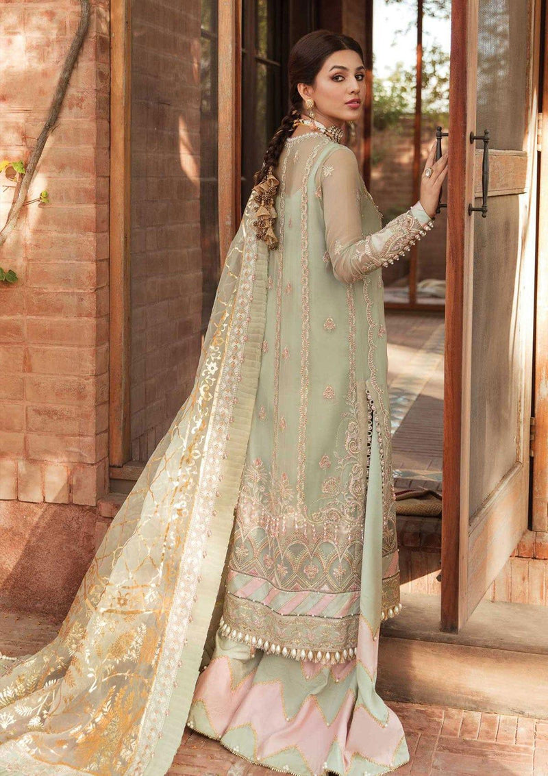 Afrozeh formal & Wedding Collections available at mohsin saeed Fabrics online store. 