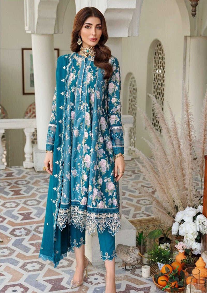 Noor-by-Saadia-Asad-winter-Embroidered-&-Printed-Dress-is-available-at-Mohsin-Saeed-Fabrics-Online-Shopping--