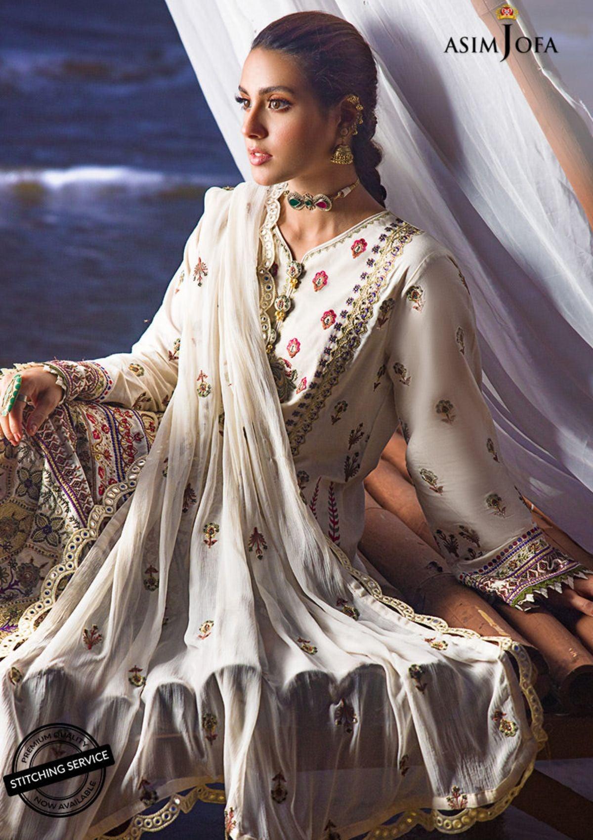 Asim Jofa C/kari Eid'22 AJCK-01 - Mohsin Saeed Fabrics