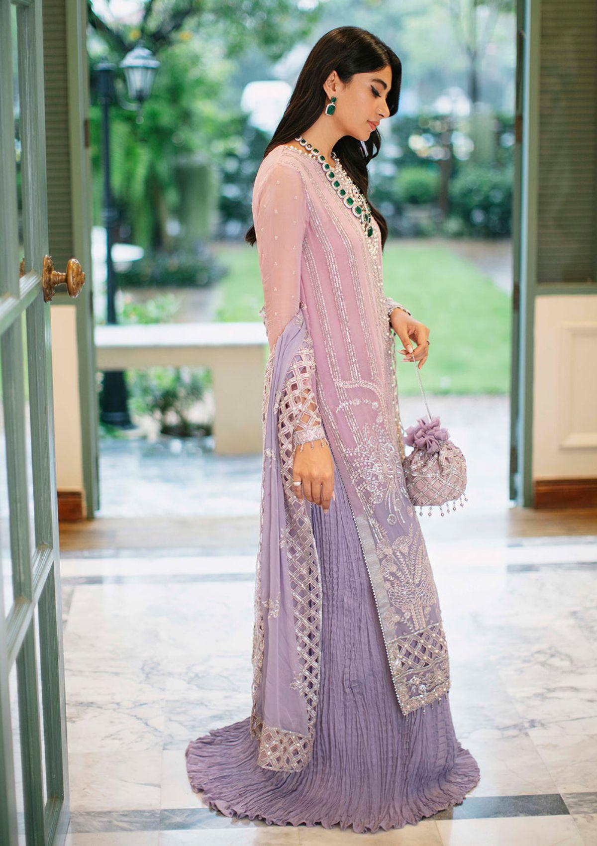 Roheenaz Aafreen Luxury Chiffon'22 -Alisha 07 - Mohsin Saeed Fabrics