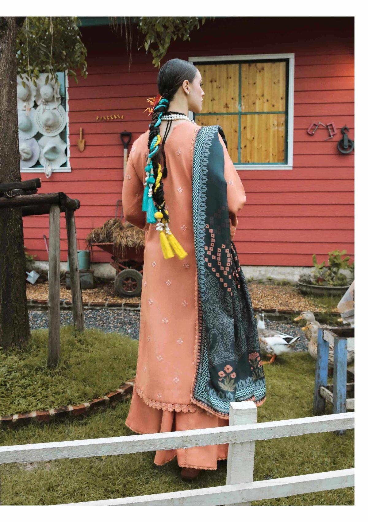 Tehzeeb-by-aabyaan-winter-Embroidered-&-Printed-Dress-is-available-at-Mohsin-Saeed-Fabrics-Online-Shopping--