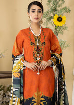 Mirha Dhanak Emb Lawn’22-D-01 - Mohsin Saeed Fabrics