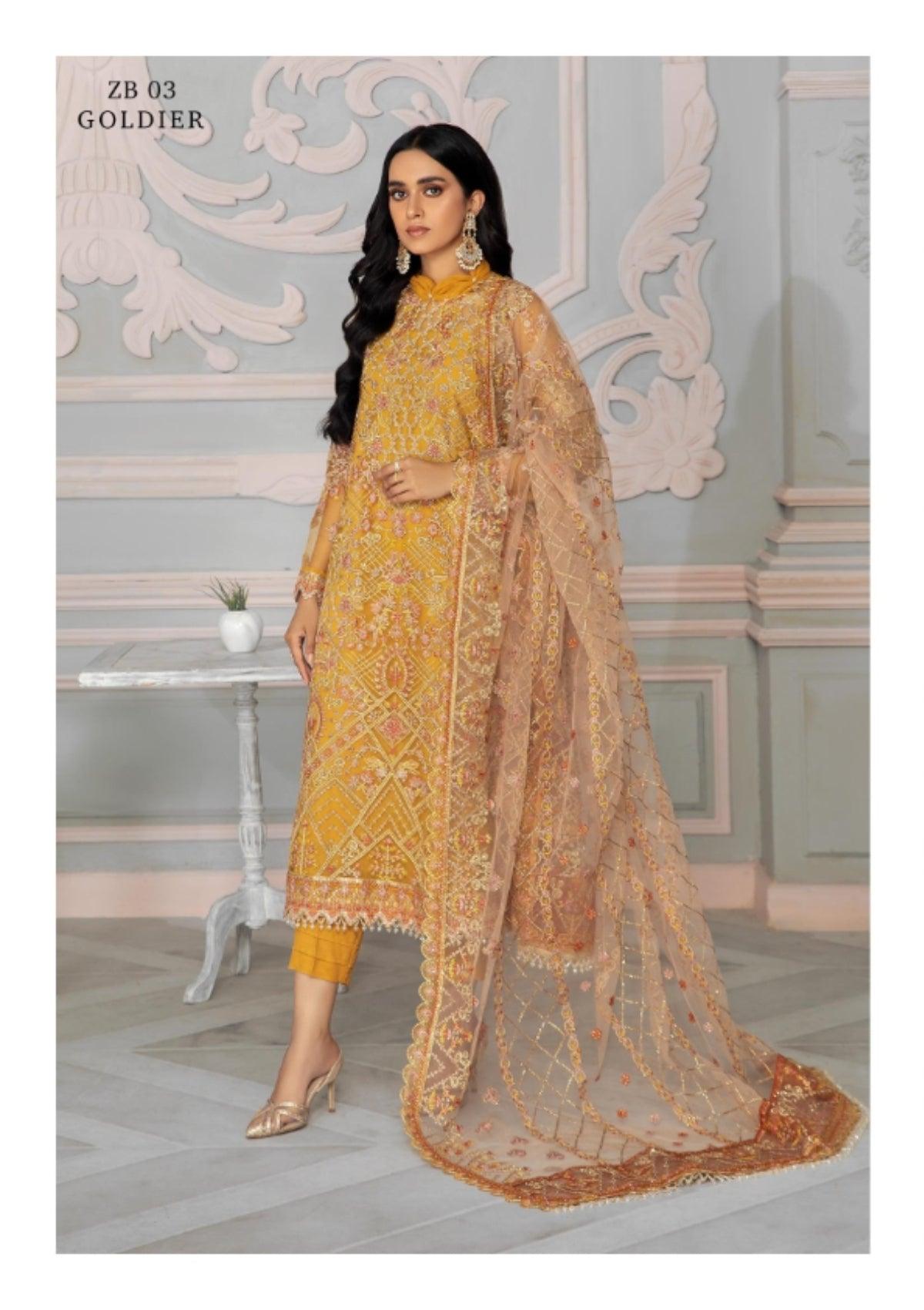 Zarif formals & Wedding Collections available at mohsin saeed Fabrics online store. 