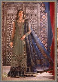 Maria b Mbroidered Wedding Edition'22 MBD-08 - Mohsin Saeed Fabrics