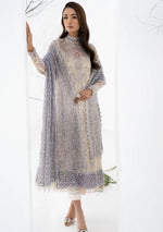 Zarif La Celeste Luxury Formals'23 ZLC-02 (PEARL WHITE) - Mohsin Saeed Fabrics
