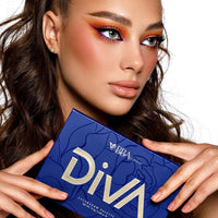 DIVA Collection - Eyeshadow palette + Blush & Highlighter palette - Mohsin Saeed Fabrics