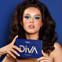 DIVA Collection - Eyeshadow palette + Blush & Highlighter palette - Mohsin Saeed Fabrics