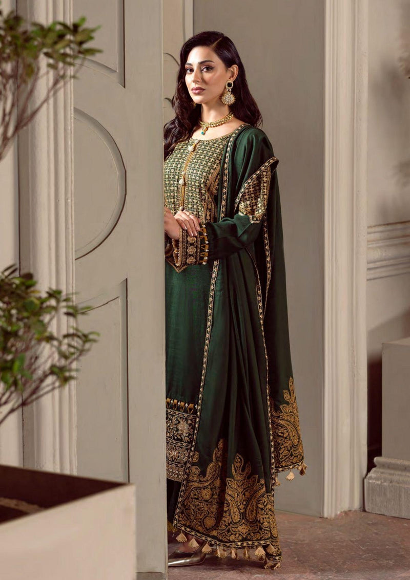 Eshaisha Premium Emb Winter'22 EAW-519 - Mohsin Saeed Fabrics