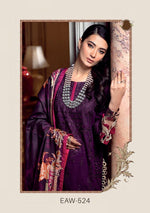 Eshaisha Premium Emb Winter'22 EAW-524 - Mohsin Saeed Fabrics
