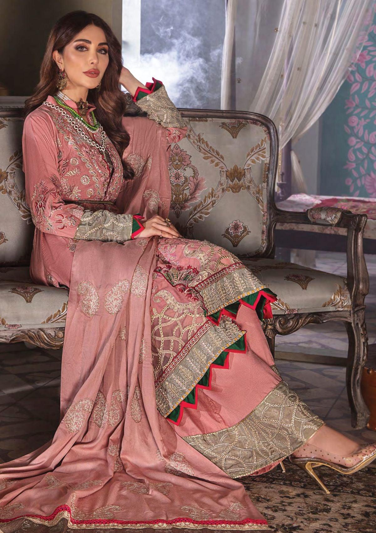 Eshaisha-winter-Embroidered-&-Printed-Dress-is-available-at-Mohsin-Saeed-Fabrics-Online-Shopping--