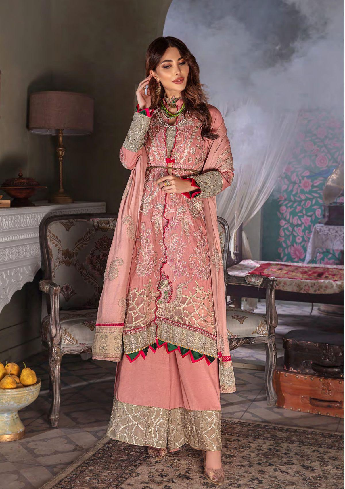 Eshaisha-winter-Embroidered-&-Printed-Dress-is-available-at-Mohsin-Saeed-Fabrics-Online-Shopping--